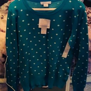 Liz Claiborne Teal Sweater
